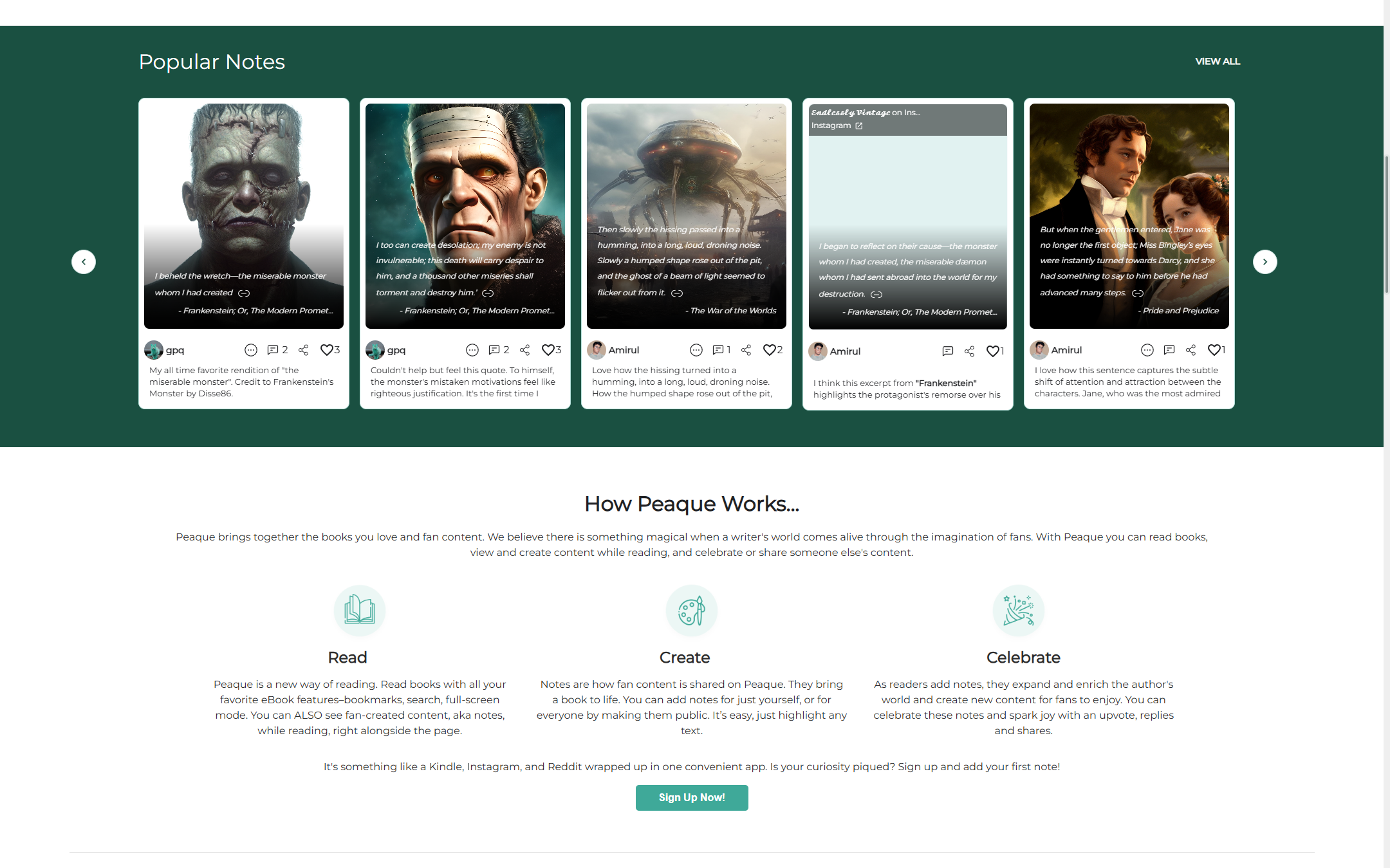 Peaque popular notes — the community’s best notes on a book